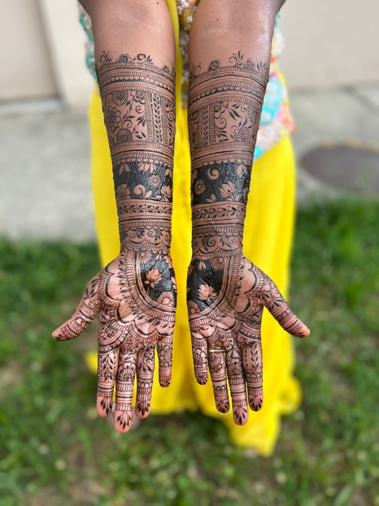 Tatouage éphémère jagua bleu-noir